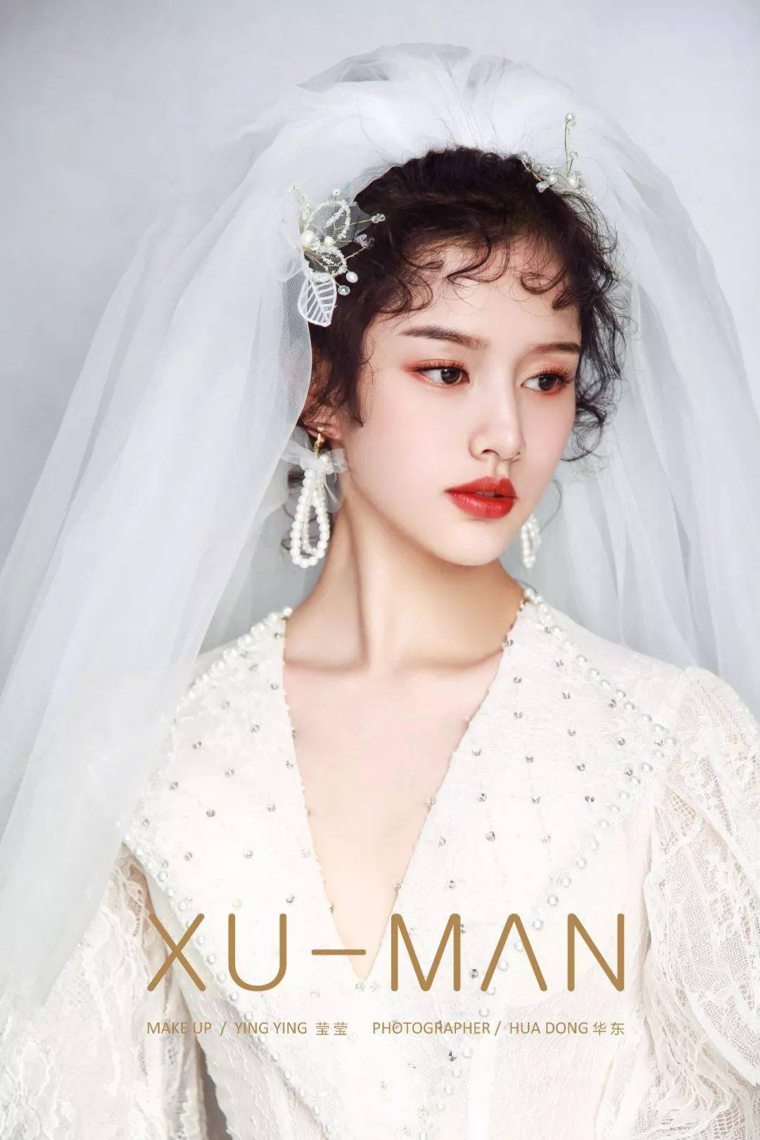 更新一波儿简约大气的娘造型~_新娘