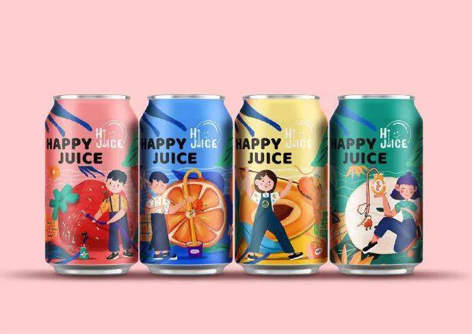 【视觉】11个果汁饮料设计