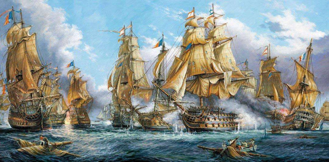 就一直是海军作战的主要武器,它伴随着军舰走过了风帆战舰,蒸汽战舰