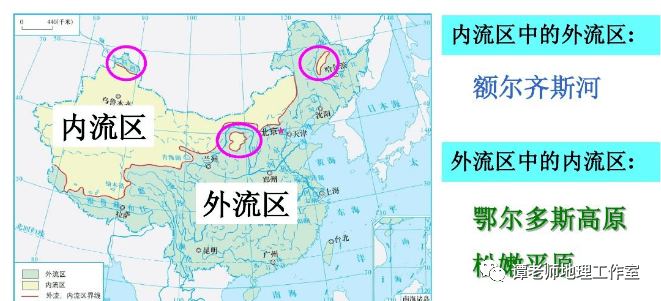 地理探究67流域开发的答题模板外流区里的内流区是怎么回事