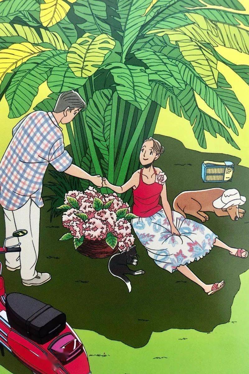 插画丨citypop复兴浪潮大都会男女的爱情只有他的让人挪不开眼