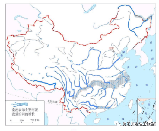 【区域认知】高考地理中自东向西流的中国河流有哪些?
