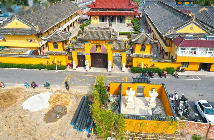 【航拍建湖】太平盛世 参拜太平禅寺_寺庙