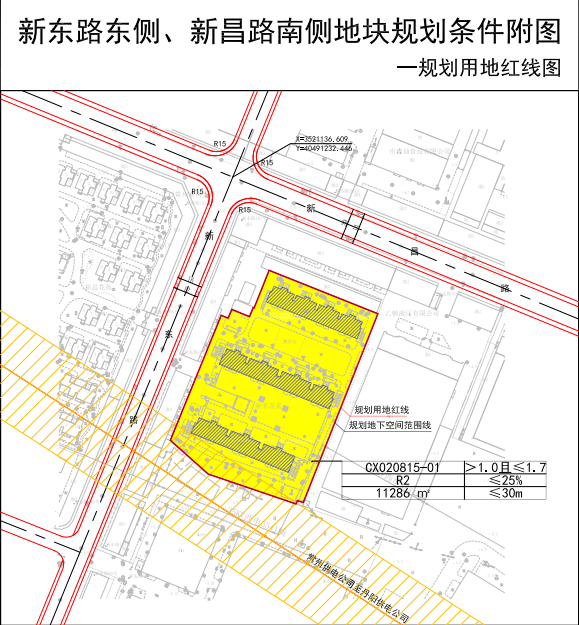 ④,新庆路西侧,新昌路南侧:位于钟楼区新闸街道,东至新庆路,西至城西