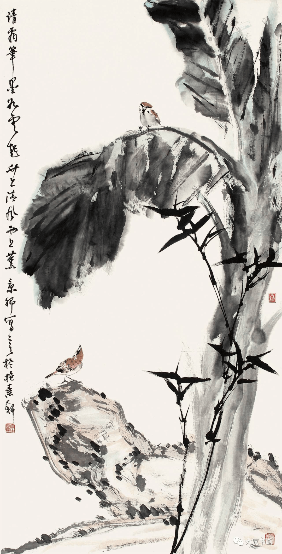 姚景卿淡品生活精描花鸟