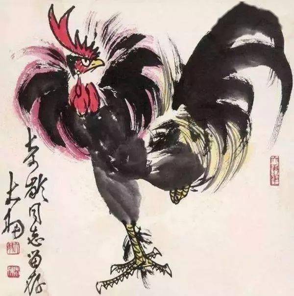 陈大羽画鸡