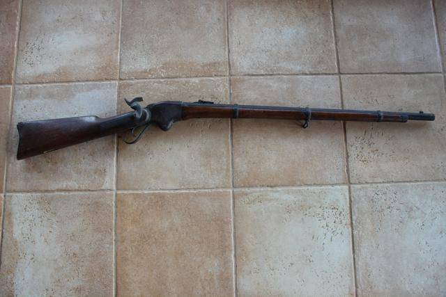 这把步枪给骑兵带来了最后的辉煌,1859年的斯宾塞杠杆步枪_塞尔