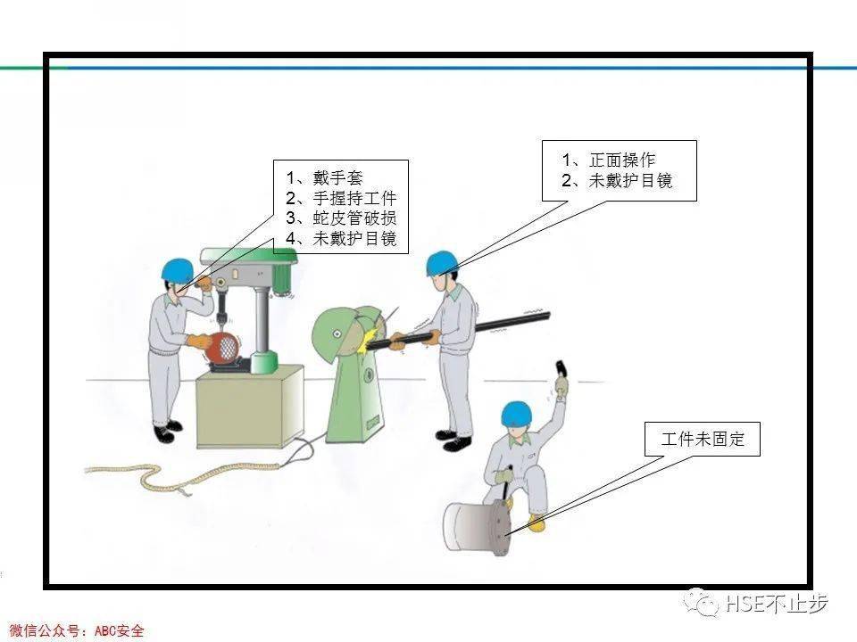 安全员漫画员工看完选择沉默再也不敢违章