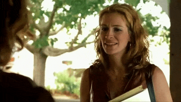 朱莉娅·罗伯茨在电影《永不妥协》(2000)中的影像