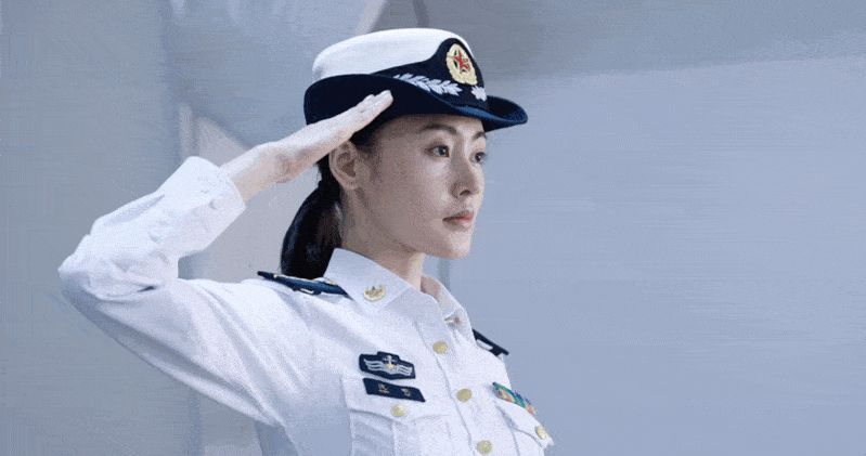 《和平之舟》中张天爱这次饰演中国女军医路阳