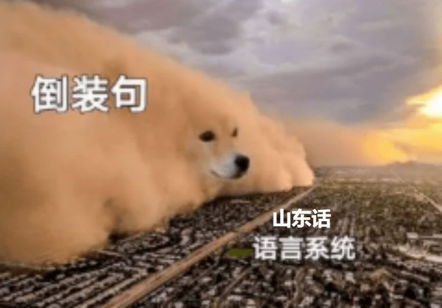 山东人喜欢讲倒装句我记得,但感觉大家平时说话的时候,不都这样吗难道