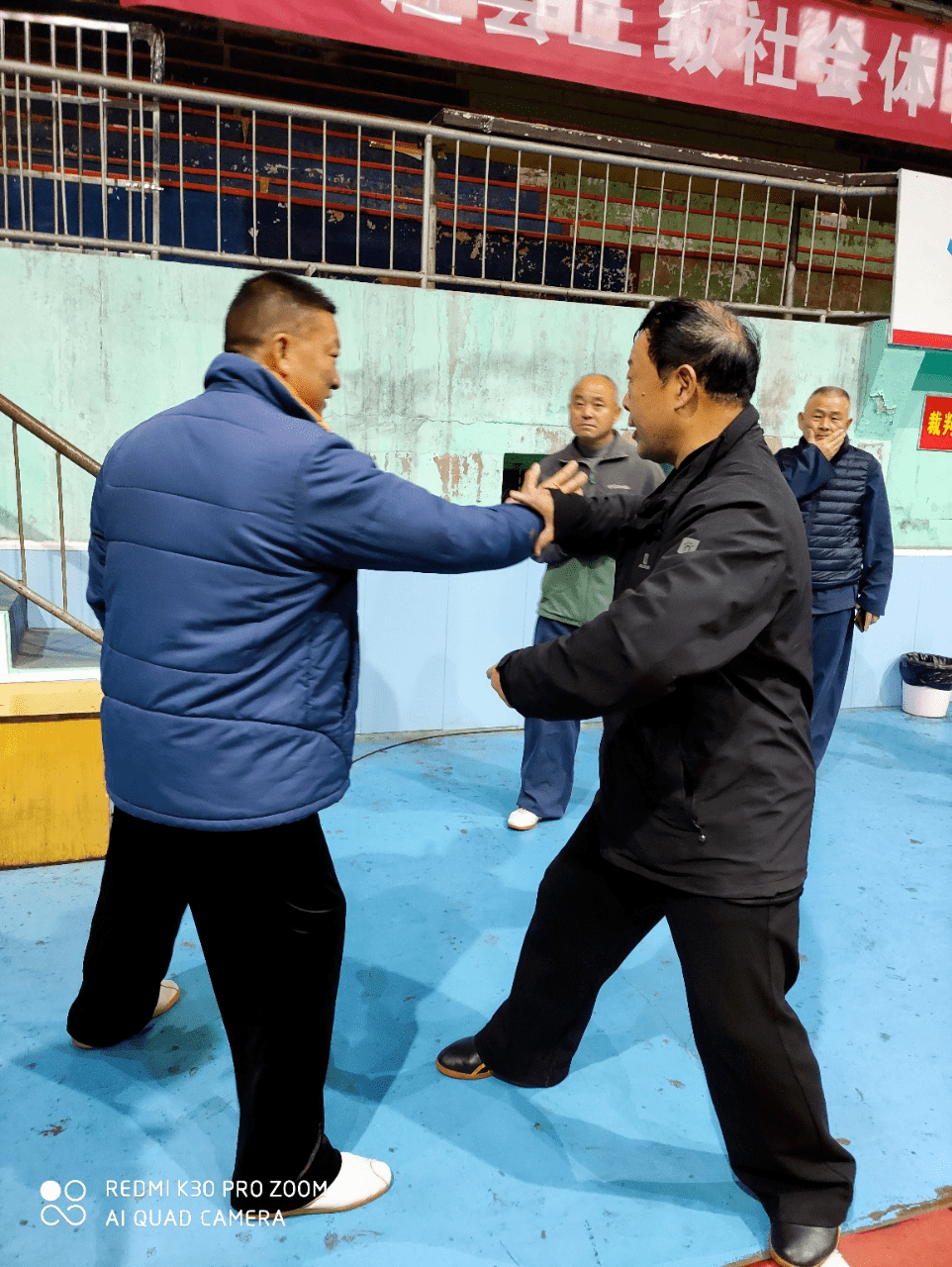 宣城市泾川太极拳俱乐部请名师授课_田万民_曹云海_王小飞