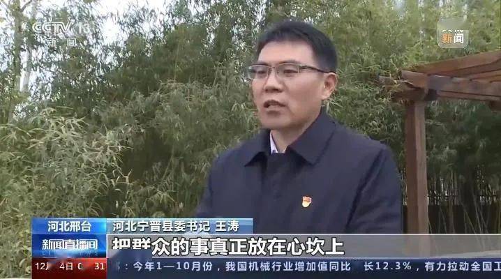 河北宁晋县委书记 王涛"组织全县科级以上干部开展了'遍访百户'活动