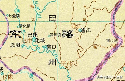 巴中市通江县建制沿革史