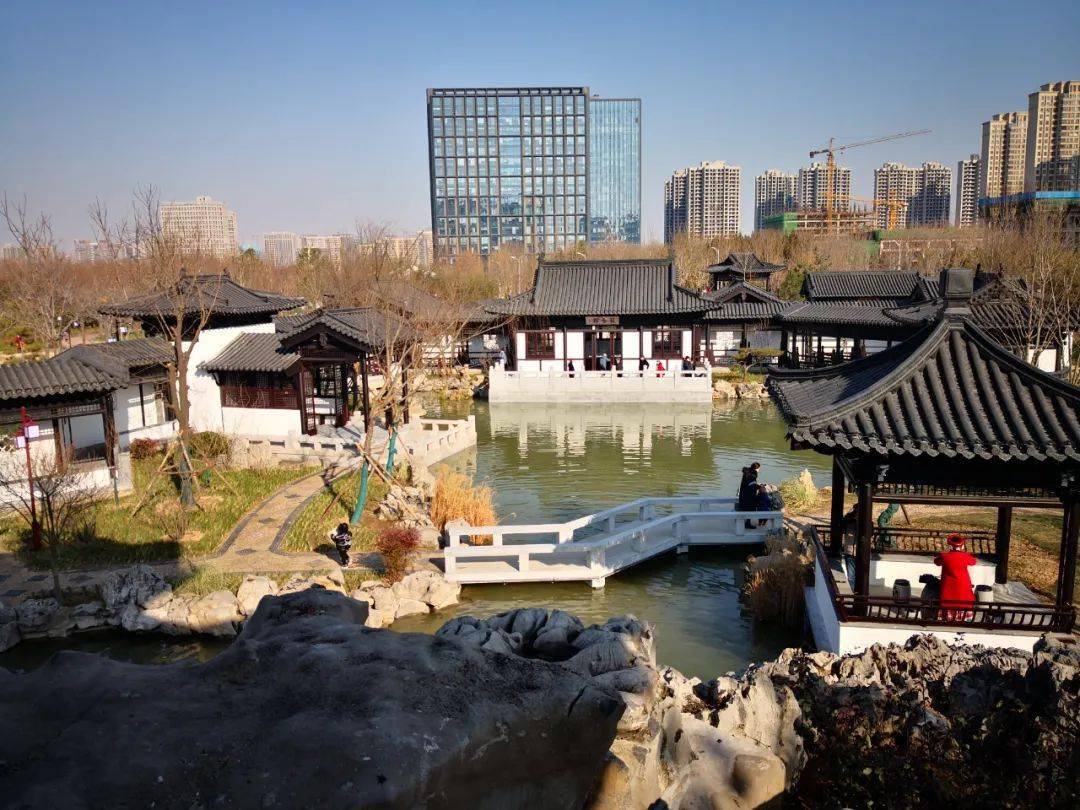 郑州又多一处精品园林_苏园_公园_建设