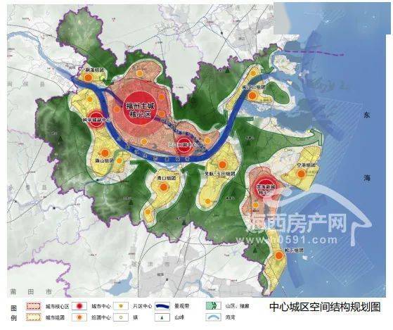 7个乡镇将与福州中心城区规划对接_发展_新城_城市