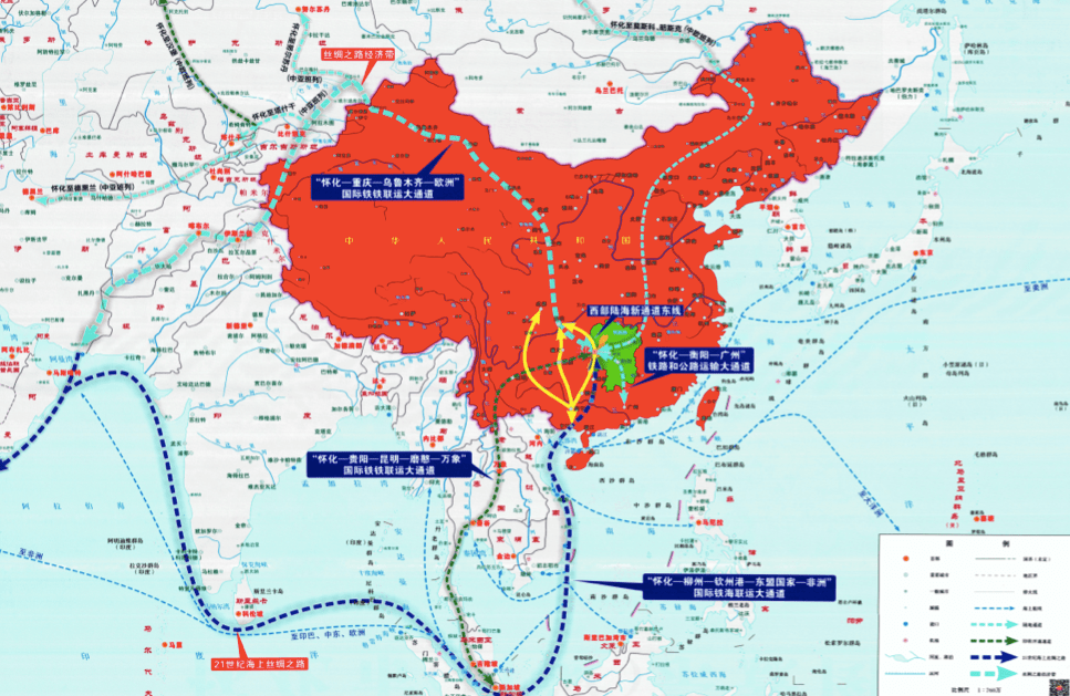 湖南有一个市在中国中部首开东盟国际货物列车