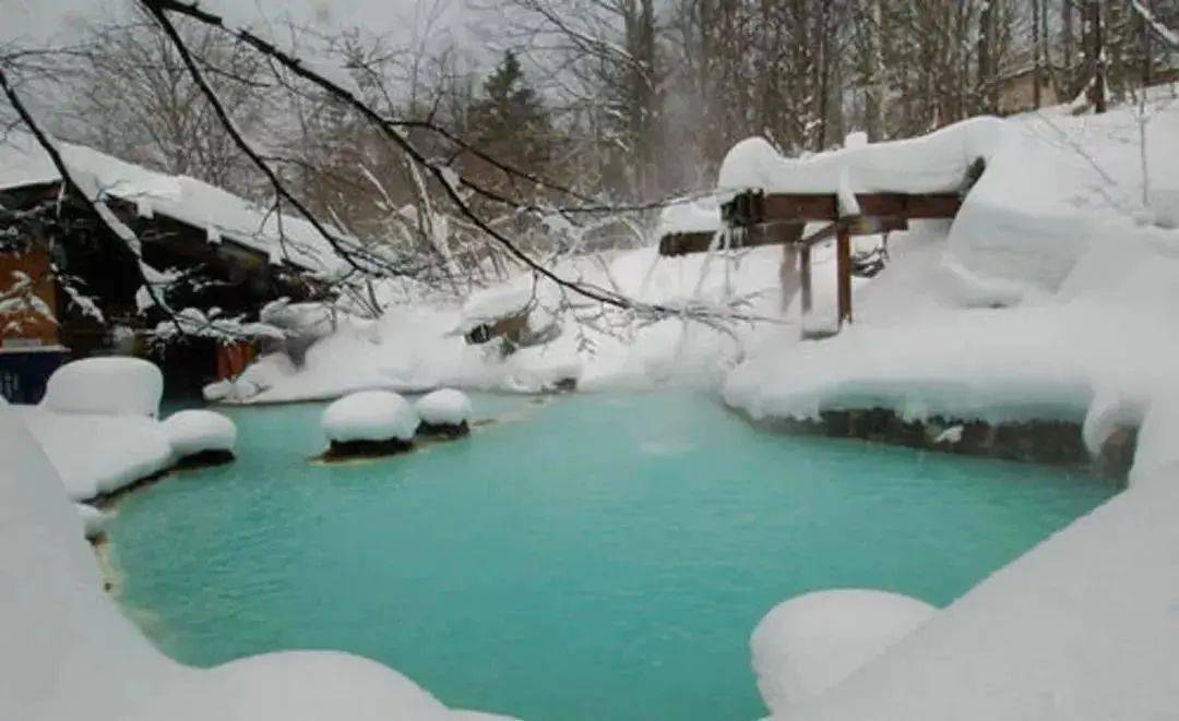 边赏雪边泡汤,这次不能输给猴子了!_温泉_露天_秘汤