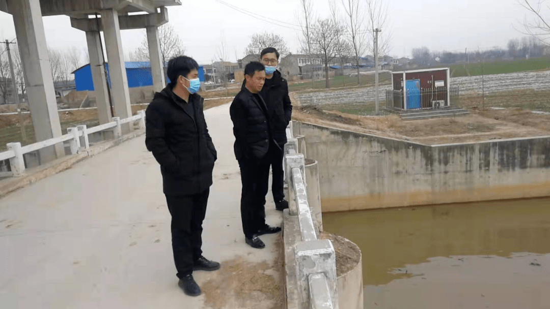 通许县领导调研水污染防治工作