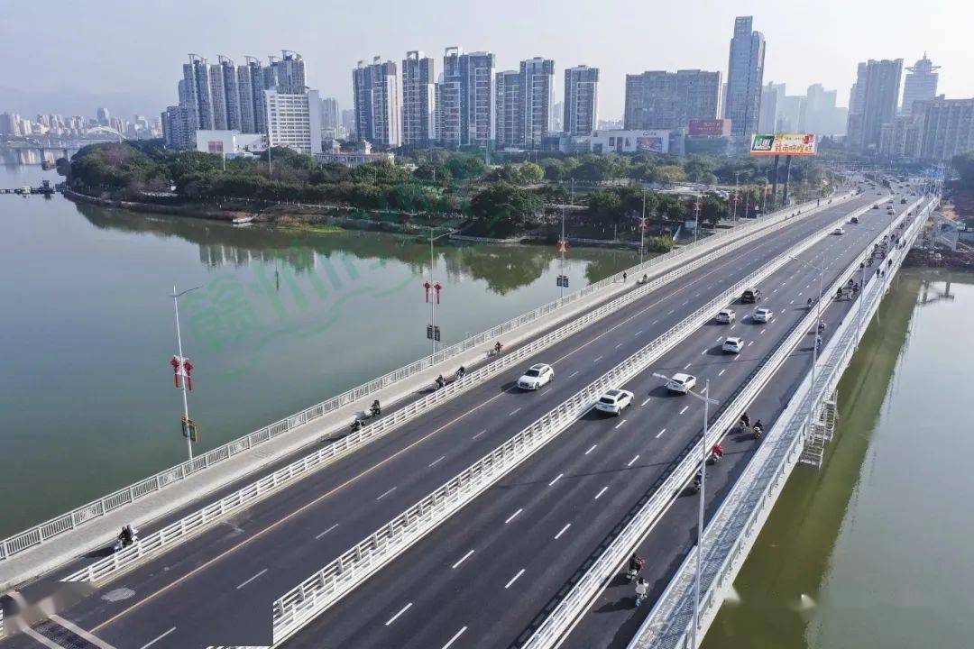 最新航拍大图抢先看南河大桥今天正式通车提前了5个月