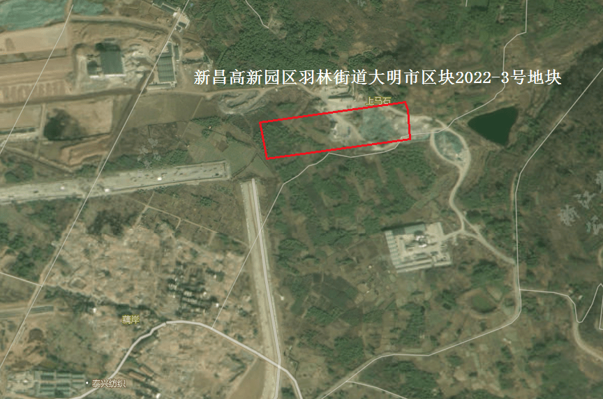 规划指标要求(详见表格)大明市区块2022-3号地块新昌高新园区羽林街道