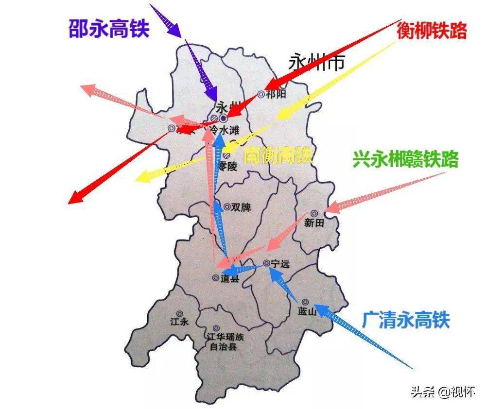 永州南部将拥有五条一级公路促进永州南六县交通发展