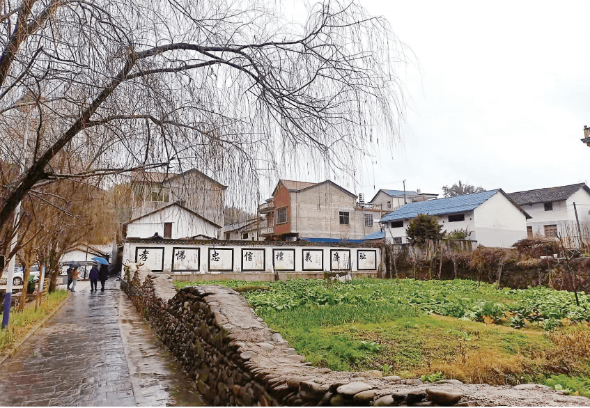 新春走基层古村变身打卡地