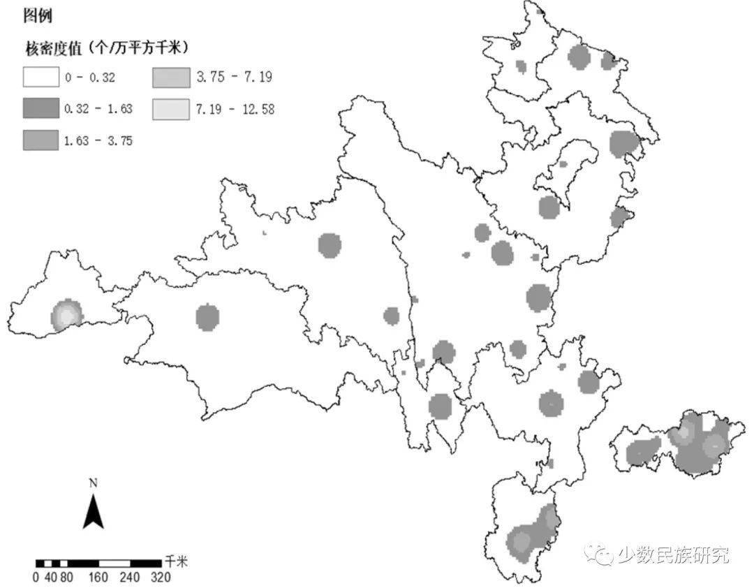 藏羌彝文化产业走廊空间格局及演化研究