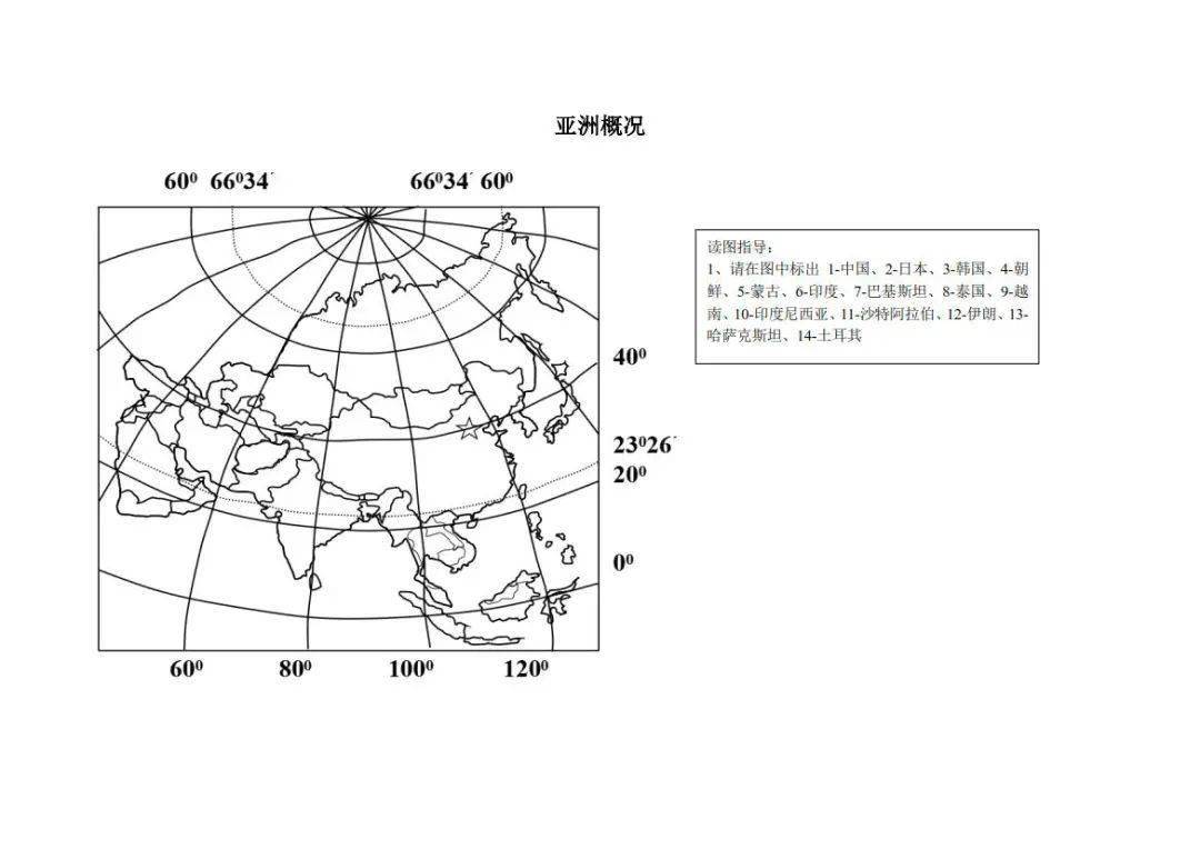 备考干货中学地理解题必备10大技巧附空白世界区域地理填图