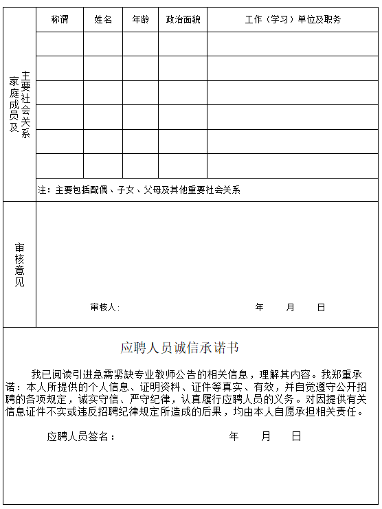 关于2022年区直学校引进急需紧缺教师的公告