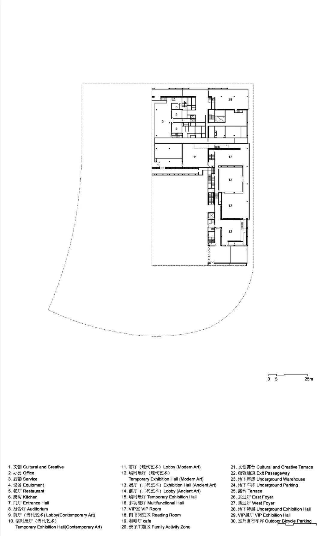 大舍建筑新作武汉琴台美术馆起伏屋顶的三重意义