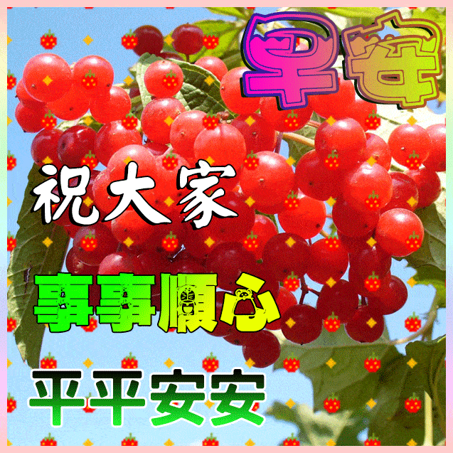 早安祝福美图早上好问候句子