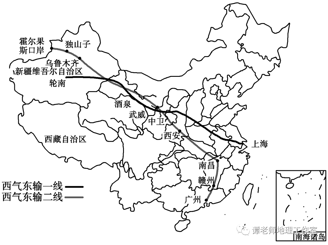 出现了北煤南运和西煤东运现象