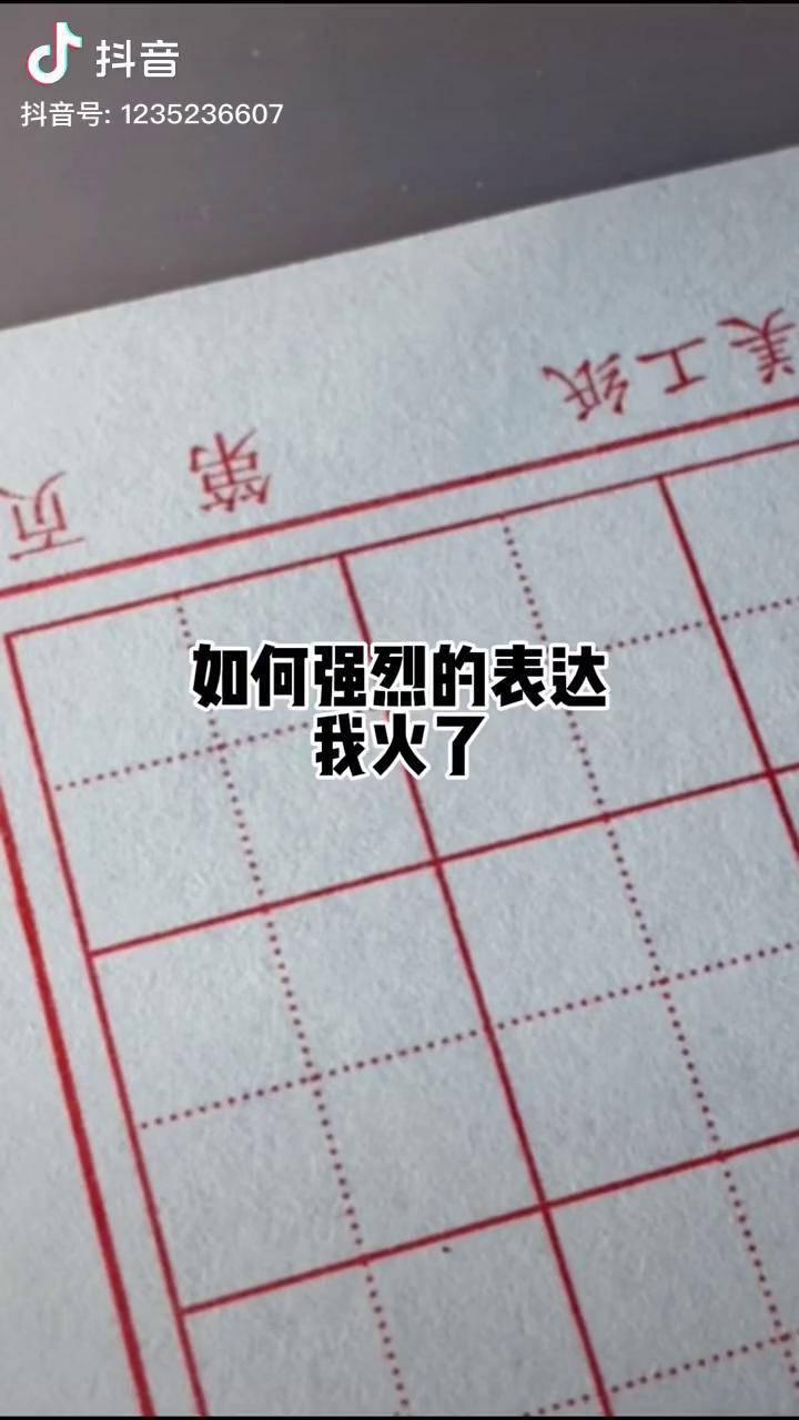 我火了郭小嚜练字