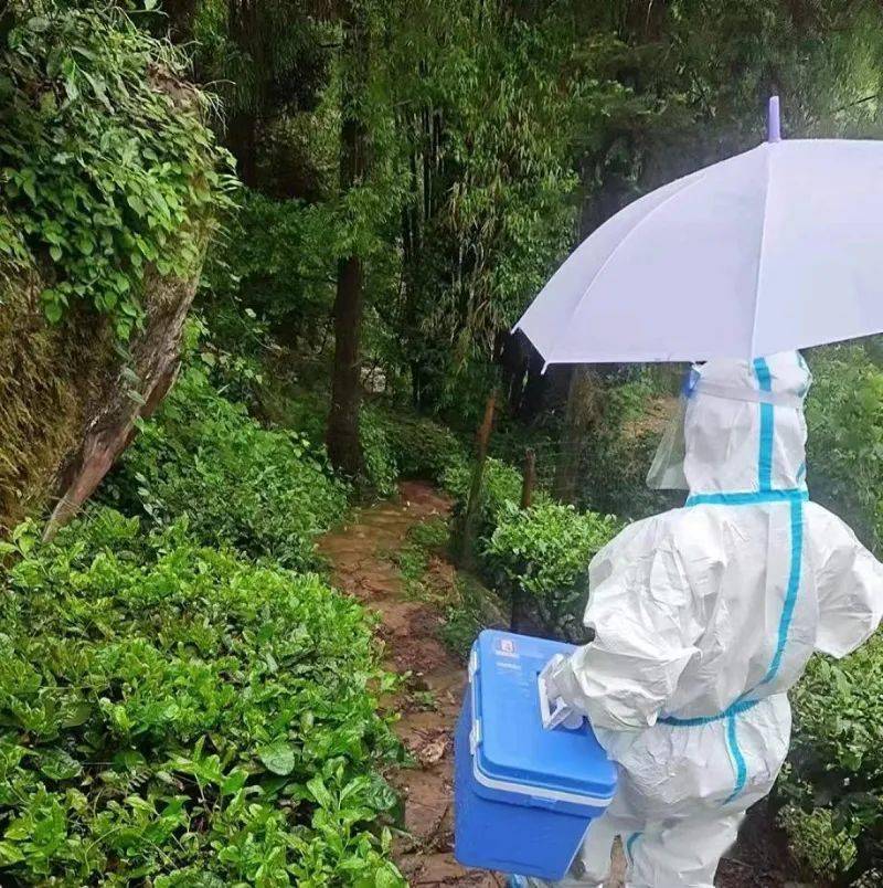 同心抗疫翻山越岭核酸检测送检上门暖人心