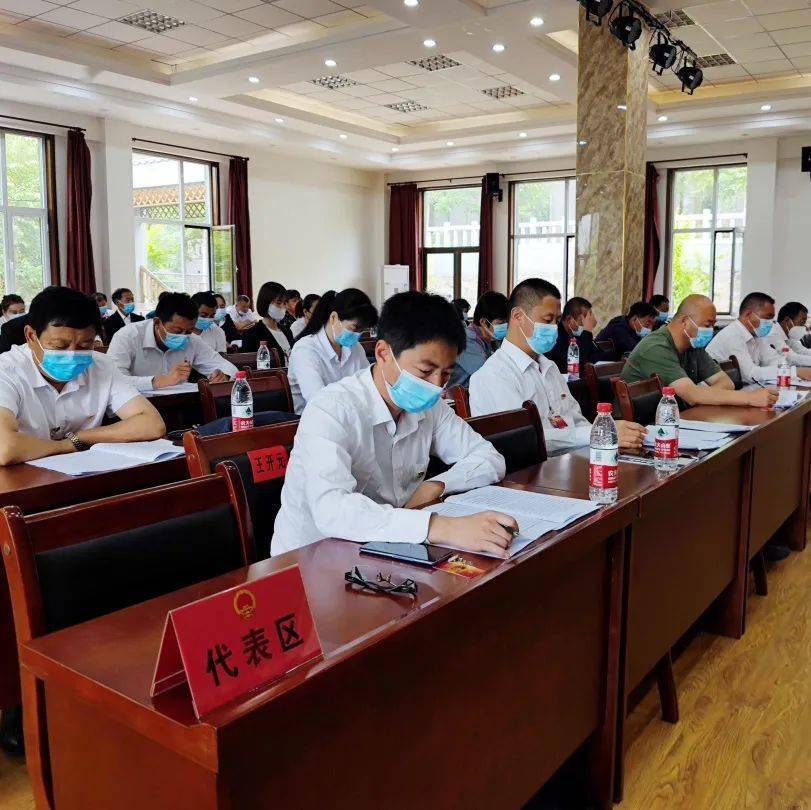 金沟屯:当选新镇长和人大主席_会议_同志_大会