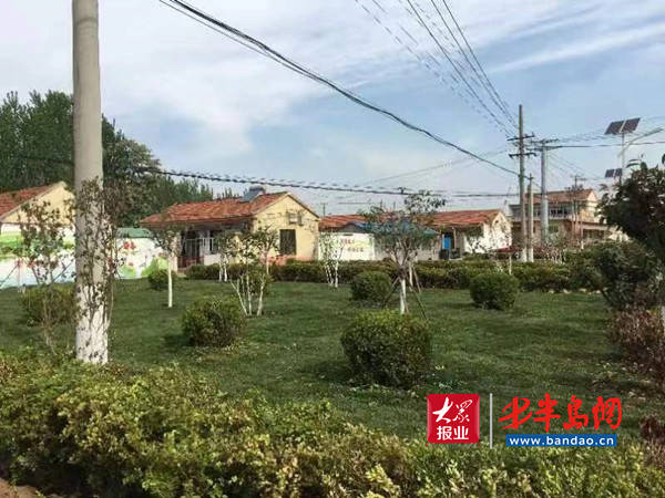 今年6月16日傍晚,胶州市铺集镇黔陬村村民王志强带着他的小孙子,正在