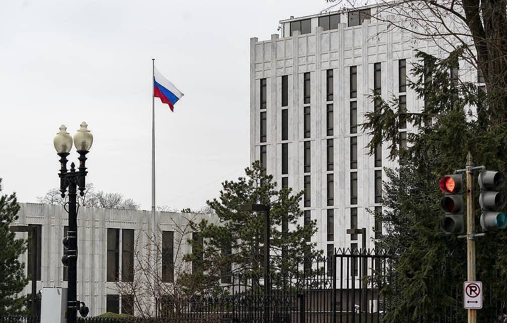 俄驻美使馆批美继续散布虚假信息：旨在抹黑俄对乌军事行动！