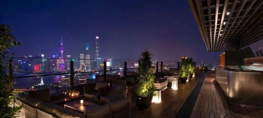 la terrazza 高空露台酒吧5,上海宝格丽酒店可获得club8会员积分房费