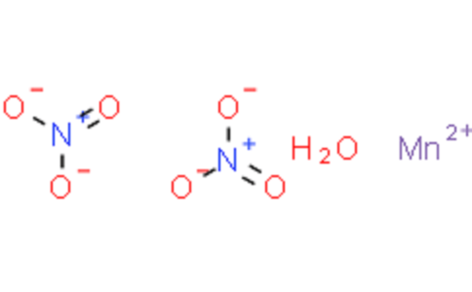 硝酸锰(ii)水合物物理化学性质:熔点:2602c分子式:h2mnn2o7分子量
