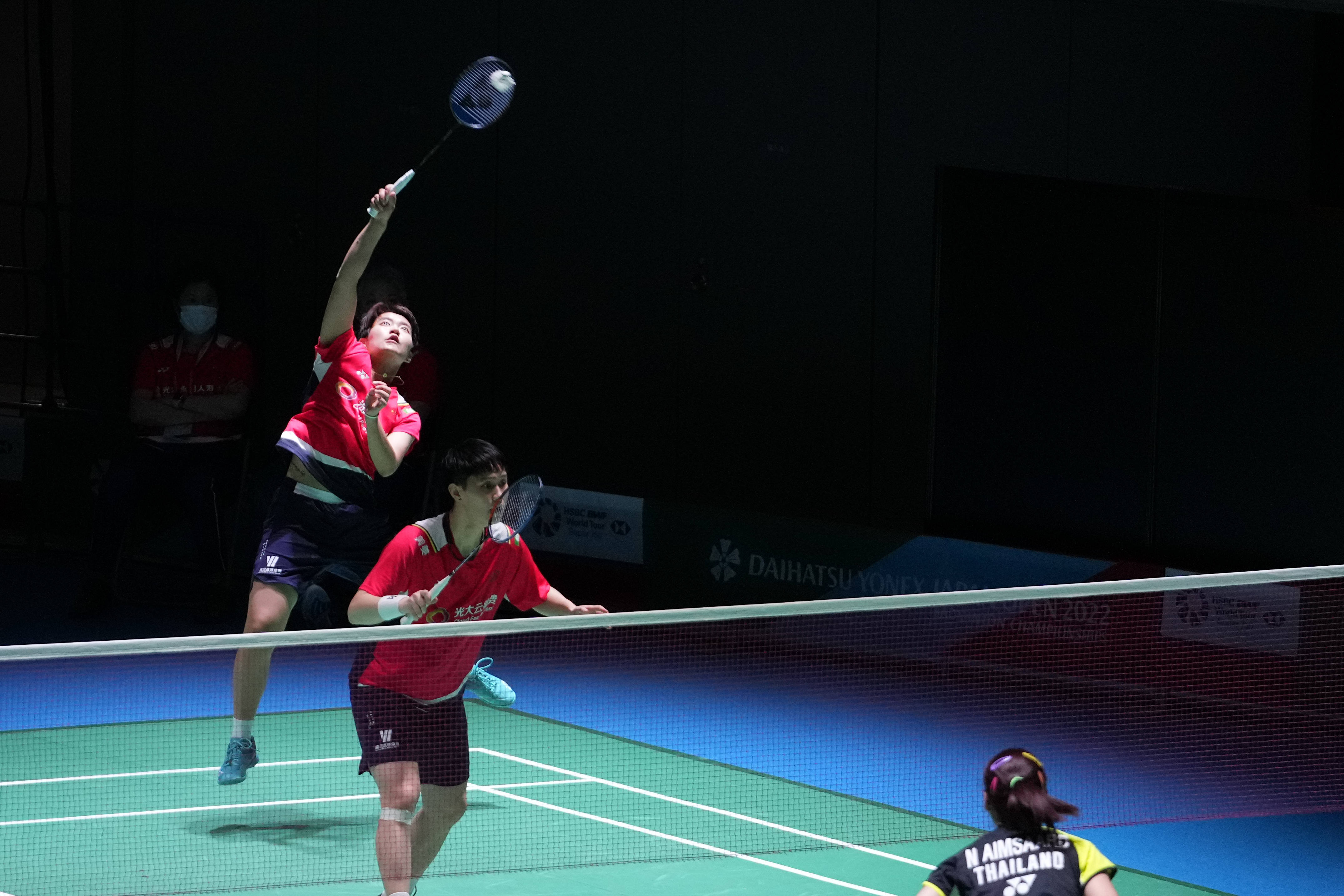 羽毛球——日本公开赛：杜玥/李汶妹晋级女双第二轮