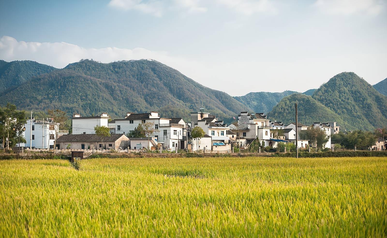 皖南有个“船形村”，距今已1600多年历史，风景秀美古韵十足