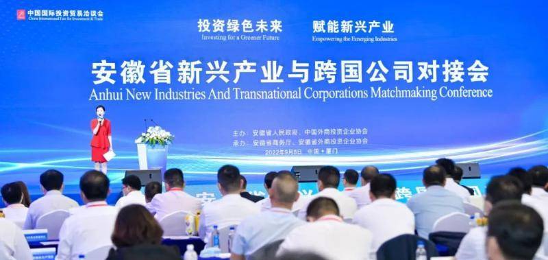 第22届投洽会安徽省新兴产业与跨国公司