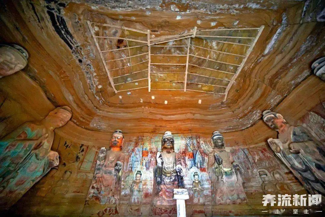 庆阳北石窟寺：甘肃唯一，全部佛像用石雕造型