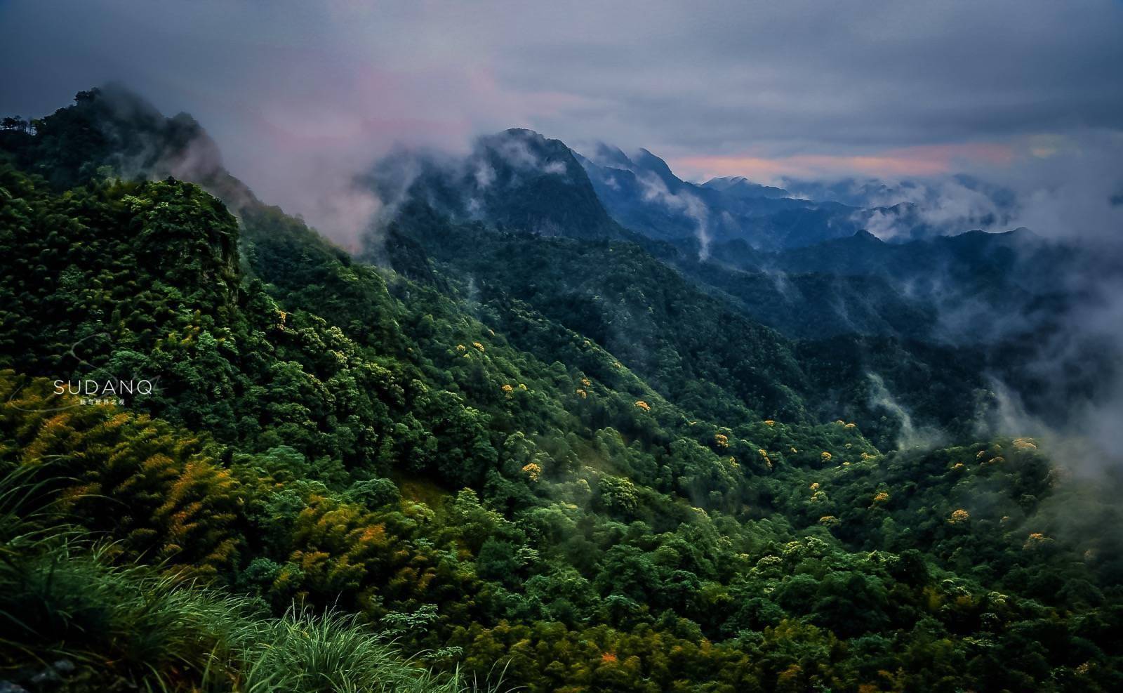 但除了黄山,皖南还有牯牛降,清凉峰等高峰,其中让我印象最深的还是仙