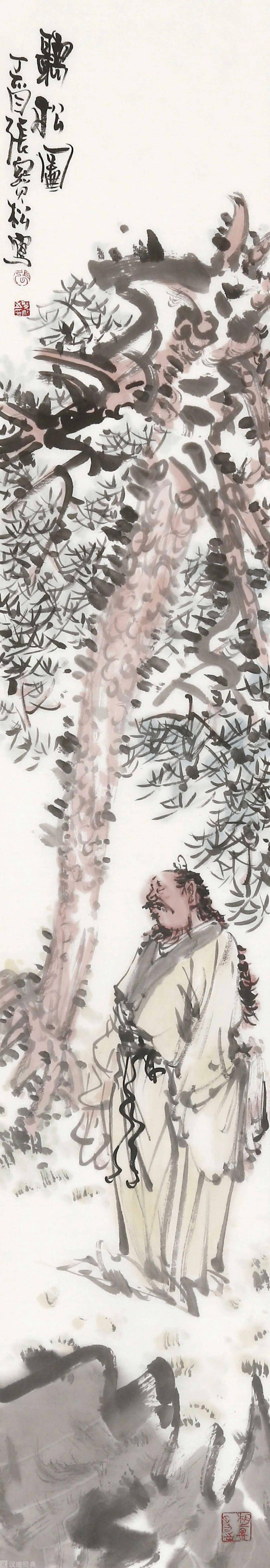 张宝松写意人物——风格成体系，卓然成家