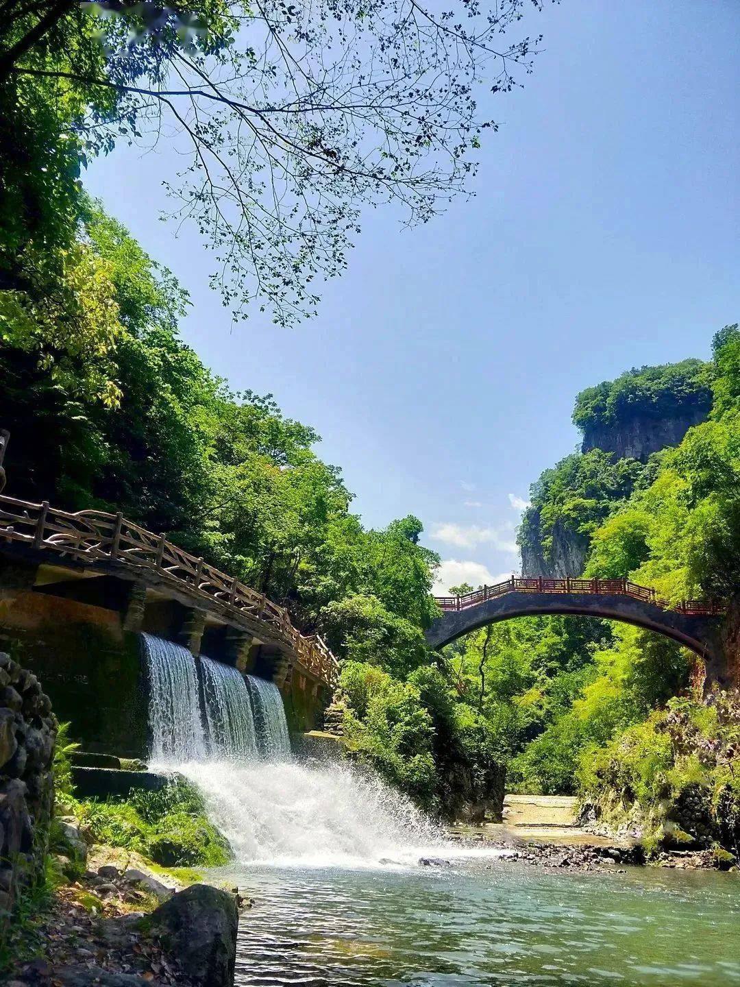 家湾,鹿苑寺,深壑幽绝的峡谷景观,灵龙峡,武陵峡,千姿百态的石林景观