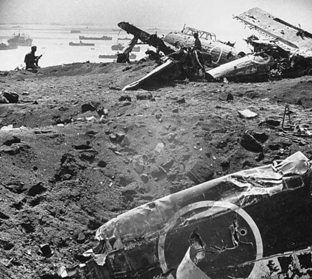 但是到了1945年3月9日美军占领了硫磺岛上还没有完工的三号机场的时候