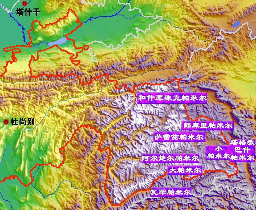 帕米尔高原为什么不属于我国四大高原之一?_海拔_面积_气候