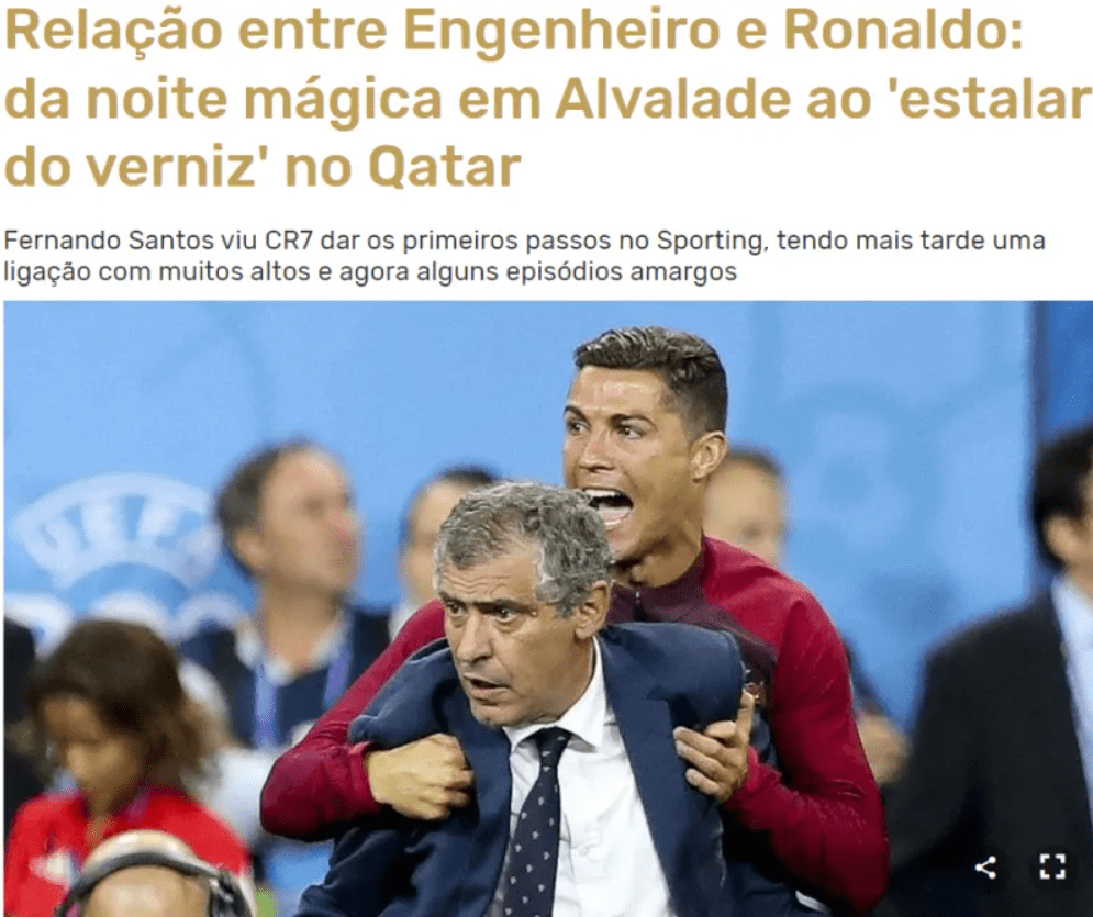 葡萄牙媒体仍喋喋不休，坚持C罗和主帅存在矛盾，到底意欲何为